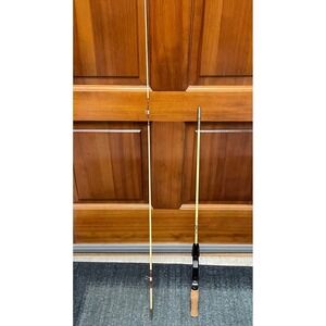 Great Lakes 2JC-5 1/2 Vintage Fiberglass Casting Fishing Rod 5.5ft 2-Piece Cork